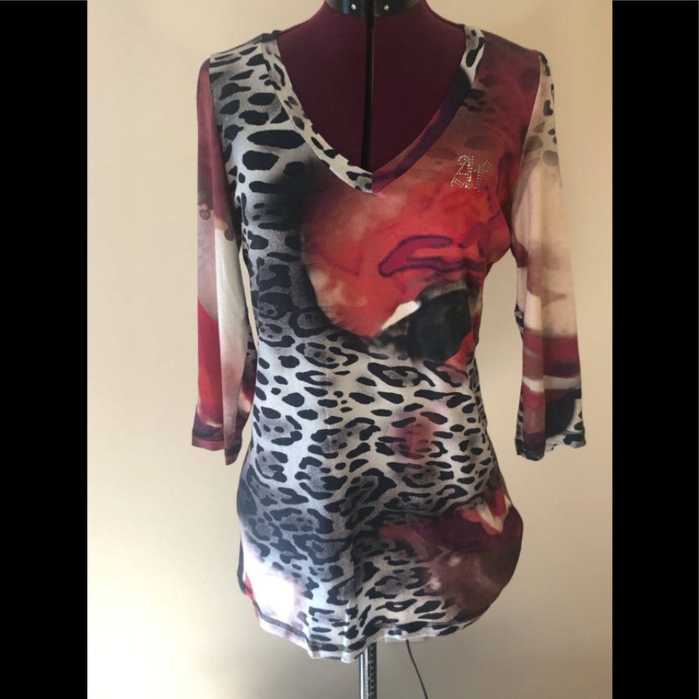 Vintage AirField v-neck tunic